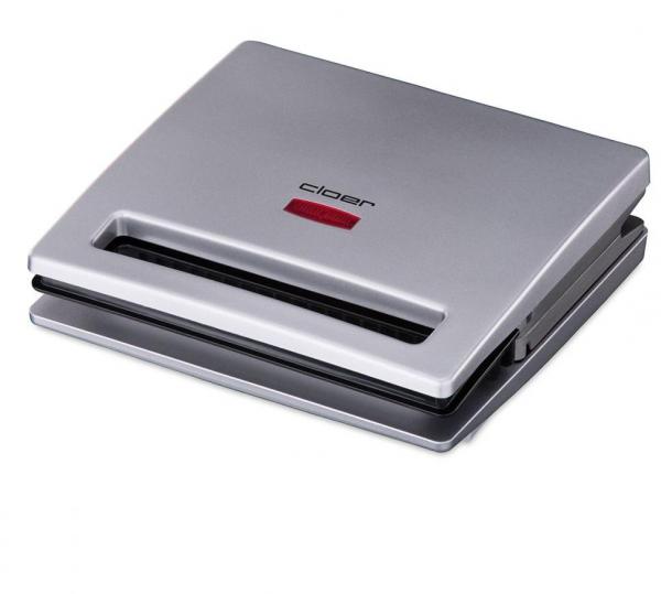 ARDEBO.de Cloer 6219 Sandwichmaker, 900W, silber