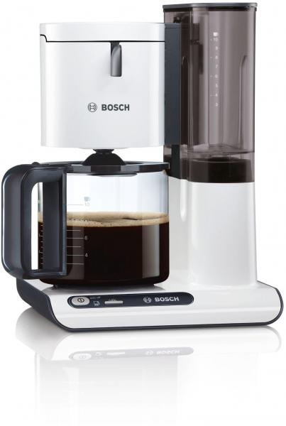 Bosch Styline TKA8011 Filterkaffeemaschine, 1160W, 10/15 Tassen, weiß