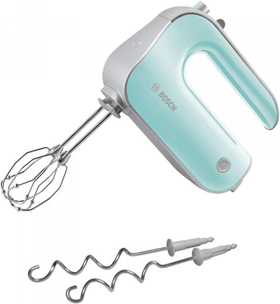 ARDEBO.de Bosch Styline Colour MFQ40302 Handrührer, 500W, 5 Geschwindigkeitsstufen, mint turquoise