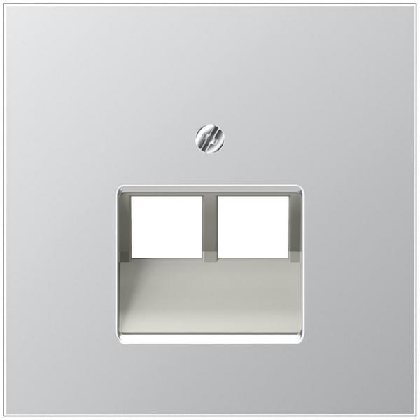 ARDEBO.de Abdeckung, aluminium, LS 990, Jung AL2969-2UA