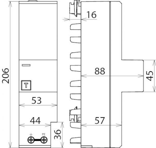 Dehn 900391 DEHNventil ZP DV ZP TT 255 Kombiableiter