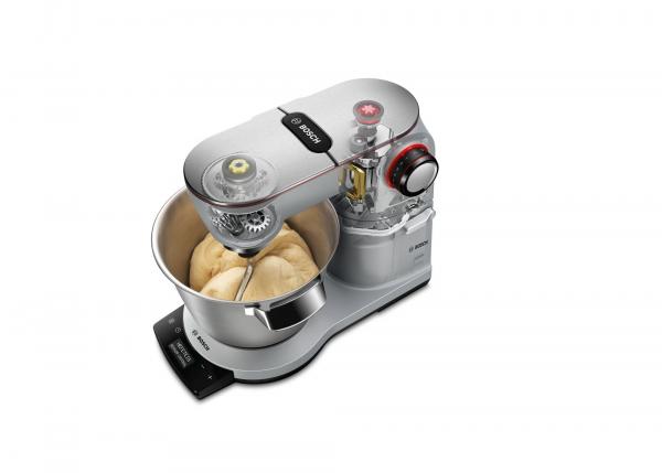 Bosch MUM9DT5S41 OptiMUM Küchenmaschine, 1500 W, 3D PlanetaryMixing, SensorControl Plus, silber