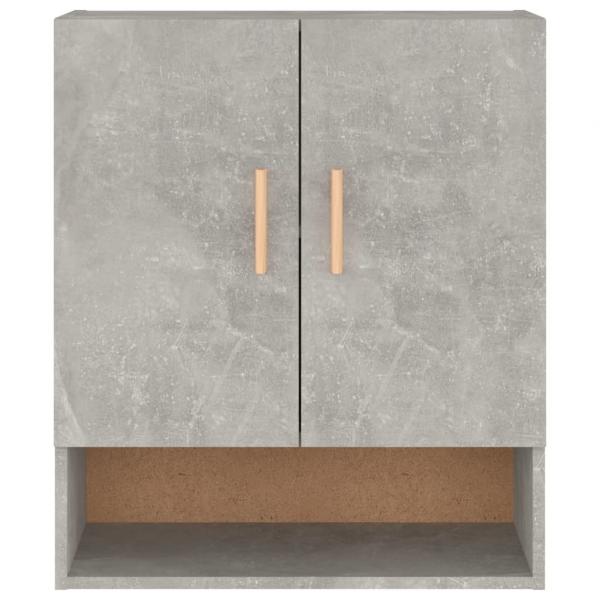 Wandschrank Betongrau 60x31x70 cm Holzwerkstoff