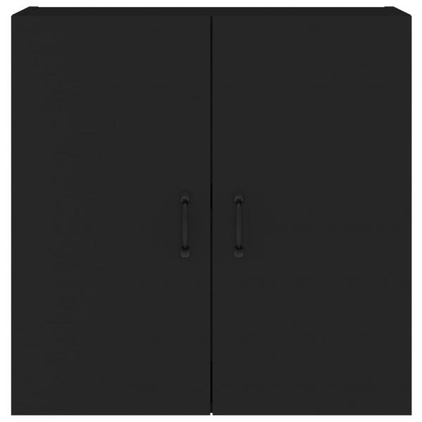 Wandschrank Schwarz 60x31x60 cm Holzwerkstoff