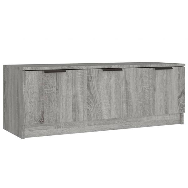 TV-Schrank Grau Sonoma 102x35x36,5 cm Holzwerkstoff