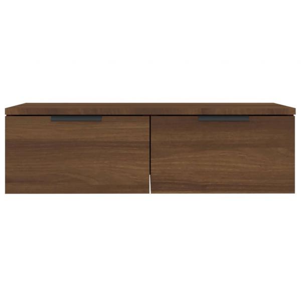 Wandschrank Braun Eichen-Optik 68x30x20 cm Holzwerkstoff