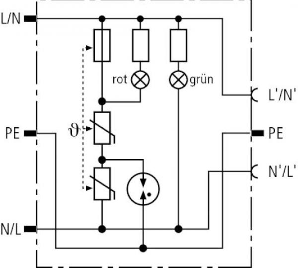 Dehn 909230 Überspannungsschutz-Adapter