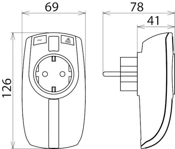 Dehn 909230 Überspannungsschutz-Adapter