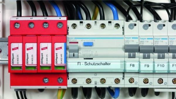 Dehn 952305 modularer Überspannungs-Ableiter 3-pol für TN-C Systeme