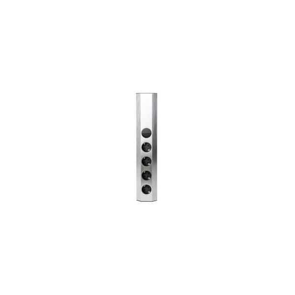 ARDEBO.de Bachmann CASIA 923.007 Universalleiste Wand/Eck, 4-fach, Aluminium