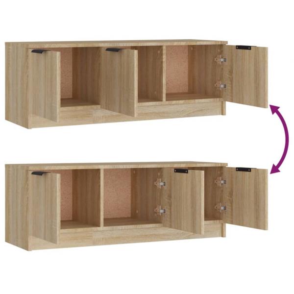 TV-Schrank Sonoma-Eiche 102x35x36,5 cm Holzwerkstoff