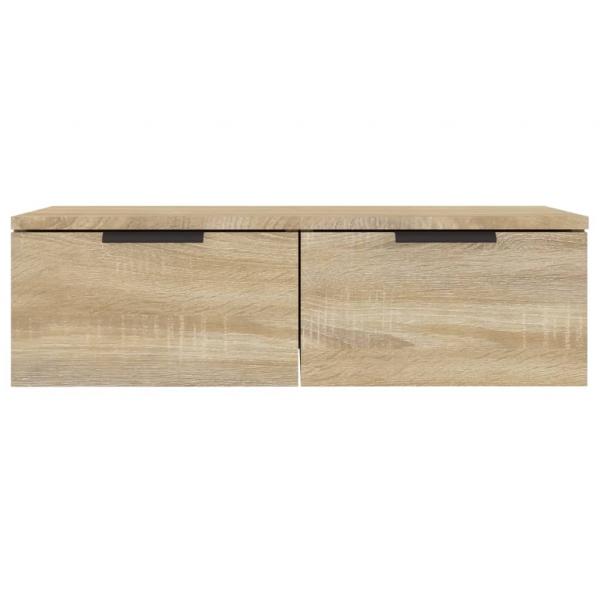 Wandschrank Sonoma-Eiche 68x30x20 cm Holzwerkstoff