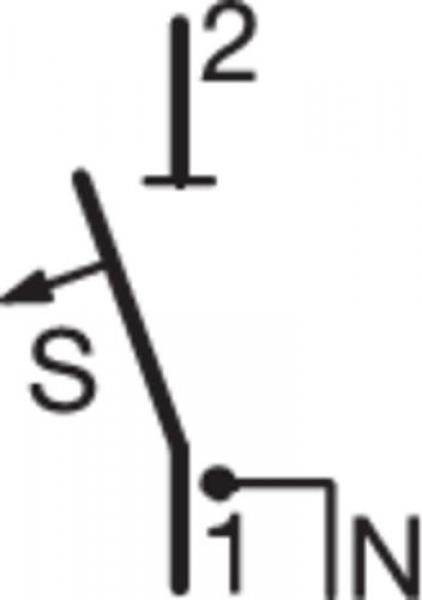 Hager HTS116E SLS-Schalter für Sammelschiene 1-Polig, E-Charakteristik, 16A, QuickConnect