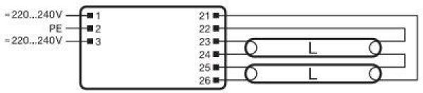 LEDVANCE Quicktronic Professional QTP5 2x49 2nd