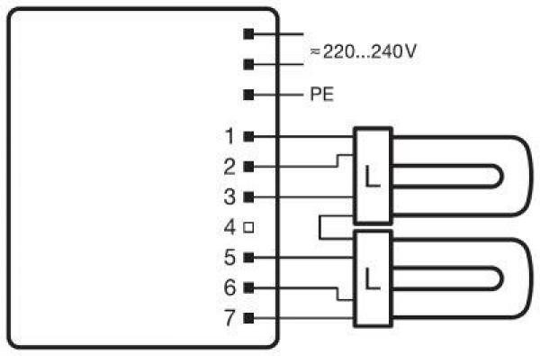 LEDVANCE Quicktronic Multiwatt QTM2x26-42220 Elektronisches Vorschaltgerät