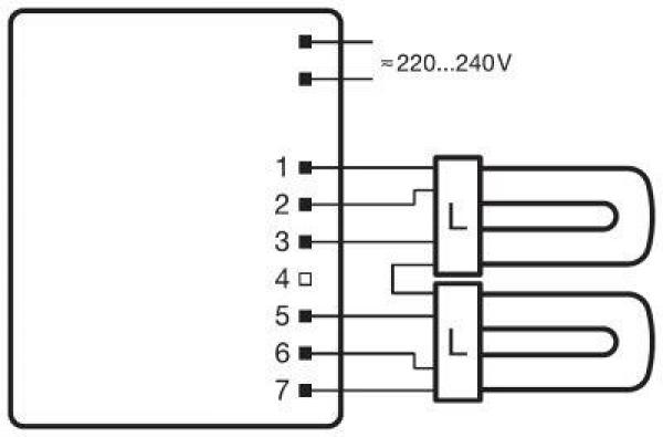 LEDVANCE Quicktronic Multiwatt QTM2x26-42220 Elektronisches Vorschaltgerät