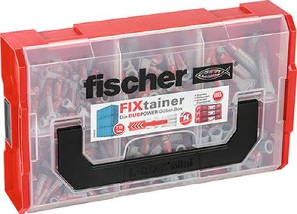 ARDEBO.de Fischer 535968 FIXtainer Duopower Dübelbox, 210-tlg.