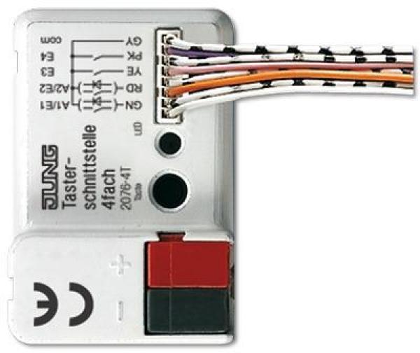 ARDEBO.de Jung 2076-4T Tasterschnittstelle 4fach