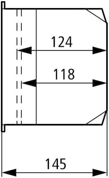 Eaton CI-K2-145-M Isolierstoffgehäuse CI-K2, H x B x T = 160 x 100 x 145 mm, + Montageplatte (206894)