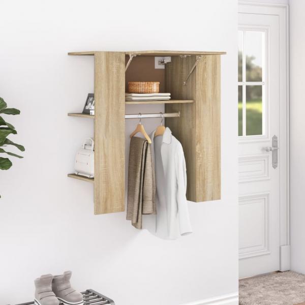 ARDEBO.de - Flurschrank Sonoma-Eiche 97,5x37x99 cm Holzwerkstoff