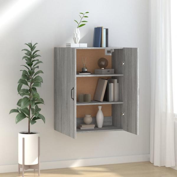 ARDEBO.de - Hängeschrank Sonoma-Eiche 69,5x34x90 cm Holzwerkstoff