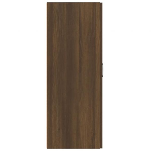 Hängeschrank Braun Eichen-Optik 69,5x34x90 cm Holzwerkstoff