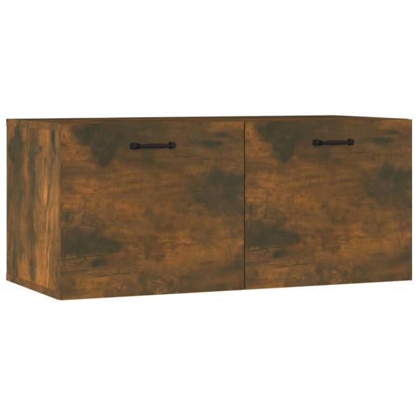 Wandschrank Räuchereiche 80x35x36,5 cm Holzwerkstoff