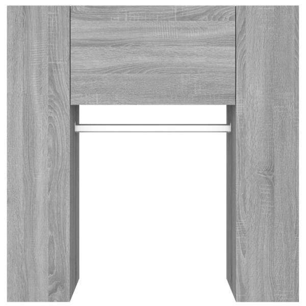 Flurschrank Grau Sonoma 97,5x37x99 cm Holzwerkstoff