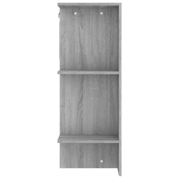 Flurschrank Grau Sonoma 97,5x37x99 cm Holzwerkstoff