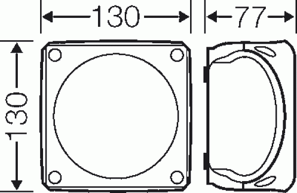 Hensel KF0604G Kabelabzweigkasten 1,5-4 mm²