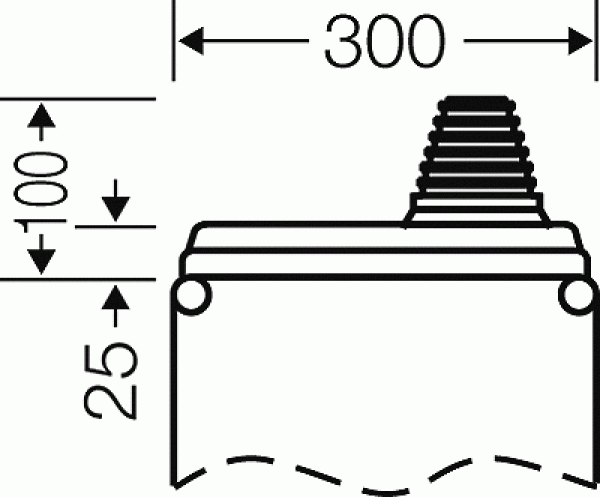 Hensel MIFP70 Kabeleinführungsflansch