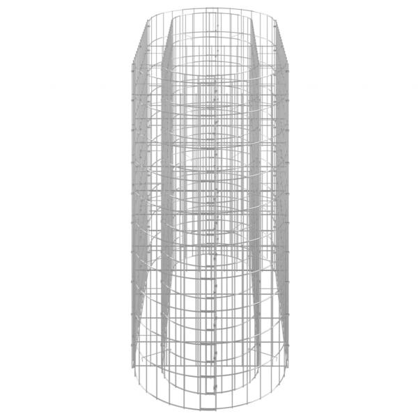 Gabionen-Hochbeet Verzinktes Eisen 120x50x100 cm