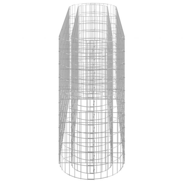 Gabionen-Hochbeet Verzinktes Eisen 190x50x100 cm