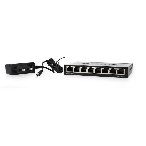 D-Link 8-Port Gigabit Switch (DGS-108/E)