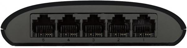 D-Link 5-Port Layer2 Fast Ethernet Switch, 5x RJ-45 Ports (DES-1005D)