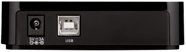 D-Link 7-Port USB 2.0 Hub, Schnellladeanschluss (DUB-H7)