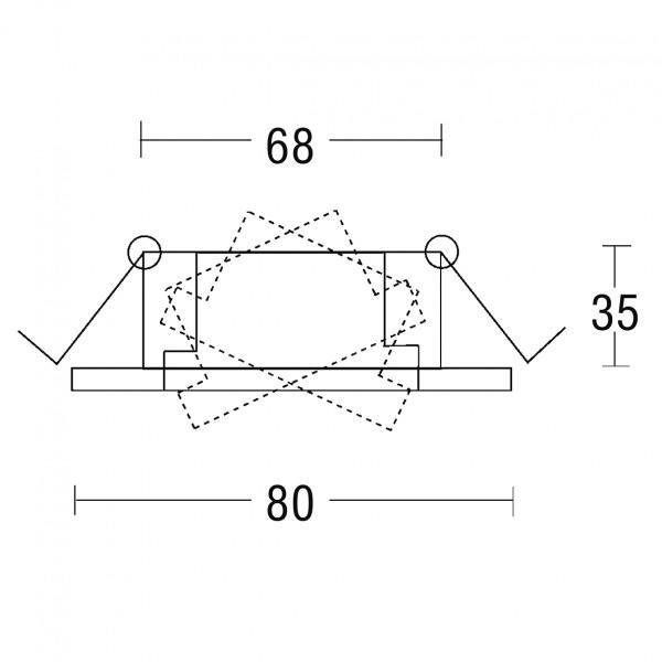 Brumberg Lautsprecher, 3/4W, 20 Ohm, weiß (3093.07)