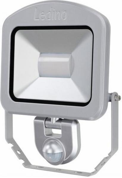 ARDEBO.de Ledino Charlottenburg 30SWI LED-Strahler mit Sensor, 30W, 3000K, silber (11120303006011)