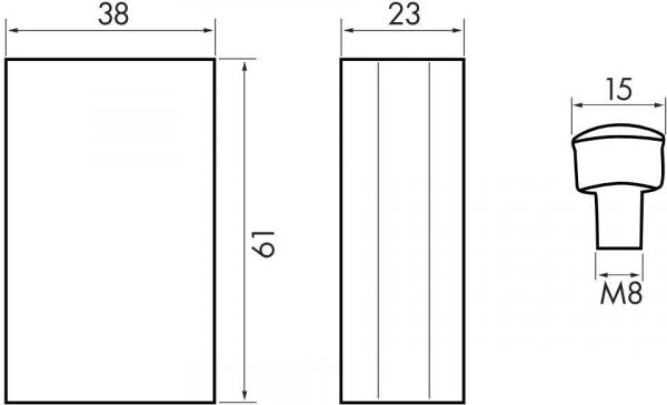 B.E.G. CdS-R Dämmerungsschalter mit Schaltrelais, 0,5W, IP20/IP54 (92365)