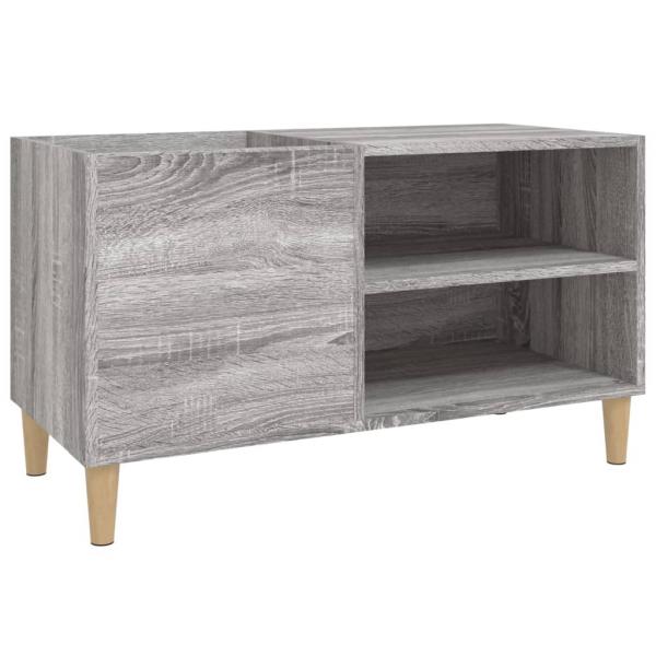 Plattenschrank Grau Sonoma 84,5x38x48 cm Holzwerkstoff