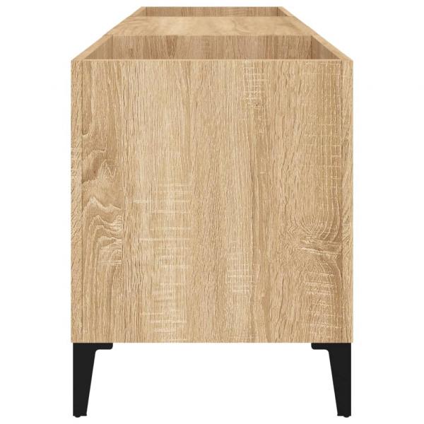 Plattenschrank Sonoma-Eiche 121x38x48 cm Holzwerkstoff