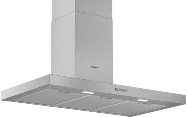 ARDEBO.de Bosch DWB96BC50 Serie 2 Wandesse, 90 cm breit, Ab-/Umluft, Box-Design, Edelstahl