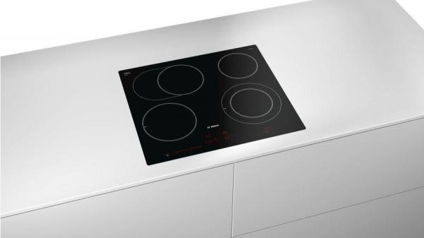 Bosch PKN601DP1D Serie 8 Autarkes Glaskeramik Kochfeld, Glaskeramik, 60 cm breit, flächenbündig, DirectSelect Premium