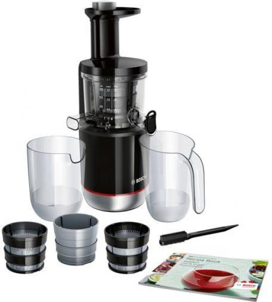 ARDEBO.de Bosch MESM731M Entsafter VitaExtract, 150 W, Gentle Squeezing Technology, MixControl, schwarz