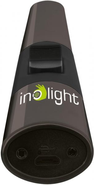 inolight CL 3 Lichtbogen-Stabanzünder, Stabfeuerzeug, 3,7 V, über USB aufladbar, metallic-schwarz