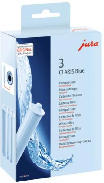 ARDEBO.de Jura Claris Filterkartusche, 3 Stück, blau (71312)