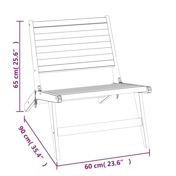 Gartenstuhl Massivholz Teak