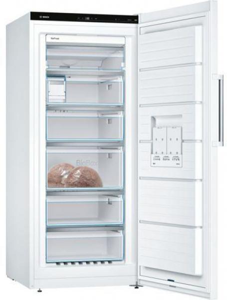 Bosch GSN51AWDV Serie 6 Stand Gefrierschrank, 70cm breit, 290L, NoFrost, TouchControl, weiß