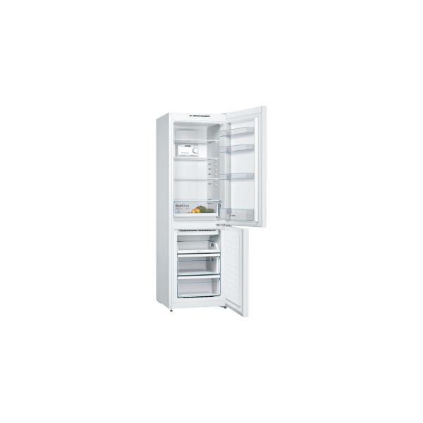 Bosch KGN36NWEA Serie 2 Stand Kühl-Gefrierkombination, 60 cm breit, 305 L, NoFrost, Multi Airflow-System, weiß