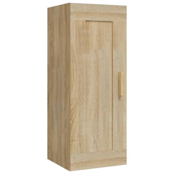 Wandschrank Sonoma-Eiche 35x34x90 cm Holzwerkstoff